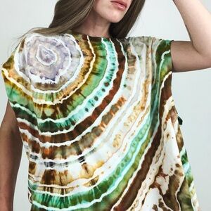 NEW Hand-Dyed Oversized Sleeveless Top | Size L